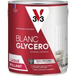 V33 - peinture int�rieur / ext�rieur glyc�ro monocouche blanc brillant 2, 5l