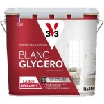 Peinture int�rieur laque glyc�ro v33 blanc brillant 5l