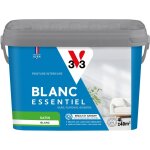Peinture int�rieure blanc essentiel� v33 blanc satin 4l