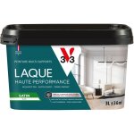 Peinture int�rieure laque haute performance v33 blanc satin 3l