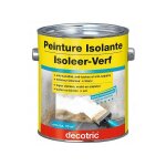 Peinture anti humidit� isolante satin 2l ? isole taches d?eau, nicotine, suie et tanin ? pour espaces ...