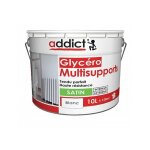 Addict - peinture laque multi - supports satin 10 litres blanc