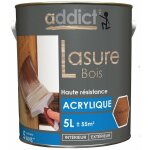 Peinture lasure acrylique 5 litres chene clair addict