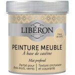 Peinture meuble  base de casine liberon toile de jute mat 500 ml