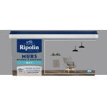 Ripolin - peinture murs, boiseries, radiateurs mat gris dauphin 2, 5 l