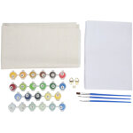 Peinture par num�ros 40x50cm motif tournesol toile haute densit� pour d�cor maison bureau