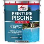 Arcane industries - peinture piscine, bassin b�ton, ciment, d�coration, imperm�able, bleu, blanc, gris, ...