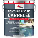 Arcane industries - peinture piscine carrelage - 5 kg (jusqu' 15m pour 2 couches) gris clair - ral ...