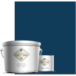 Peinture r�sine �poxy 2, 5l mat 25m� bleu nuit abyssal