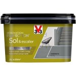V33 - peinture sols & escaliers rnovation perfection carbonnate satin 2l