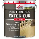 Peinture pour sol ext�rieur et int�rieur, pour b�ton, haute r�sistance, non jaunissante : solthane - ...