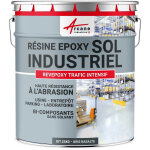 Peinture sol, rsine epoxy, revtement sol industriel et sol bton, usine, parking : revepoxy trafic ...