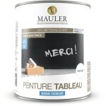 1919 by mauler - peinture pour tableau d'cole noir mat  la craie : mauler peinture tableau 1l - noir ...