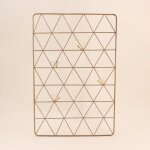 P�le - m�le en m�tal dor� 40x50cm