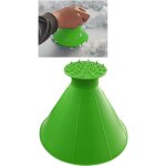 Pelle  glace magique pour pare - brise de voiture ? pelle  glace ronde avec entonnoir, outil de dneigement ...