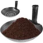 Pelle de jardin en m�tal, pelle de nettoyage de boue en fer, pelle � tamis robuste avec construction ...