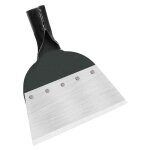 Pelle multifonctionnelle de nettoyage de jardin en acier, pelle plate pour le dsherbage du sol