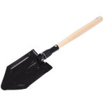 Pelle - pioche pliante manche bois 14cm - 011102 - leborgne