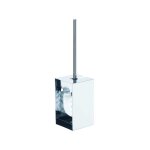 Pellet - porte balai de wc - mural - inox - poli brillant Pellet - porte balai de wc - mural - inox - poli brillant