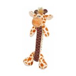 Peluche pour chien 'girafe' 34cm marron