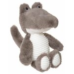 Peluche enfant déco croco 30cm gris Peluche enfant déco croco 30cm gris