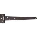 Pendentif croix l. 348x40xl. 90x46xpaisseur 2, 5 mm sta katapor. enrob, peinture en immersion noire ...