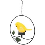 Pendentif de jardin blanc chaud tanche avec batterie rechargeable lumire d'oiseau dcorative lumire ...