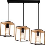 Pendre de cuisine, �clairage d'�lot de cuisine, 3 lumi�res 80 cm suspension lampe suspendue moderne en ...