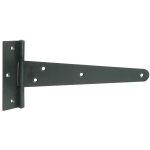 Penture anglaise acier traitement phortique noir longueur 600 mm - torbel industrie