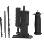 Perceuse �lectrique � adaptateur de scie alternative, kit de poign�e de lames de t�te de conversion de ...