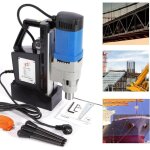 Perceuse magn�tique 3 - 28 mm avec per�age de noyaux en acier et guide d'aiguille 13 000 n pour chantiers ...