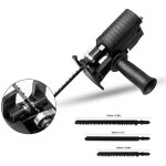 Perceuse � main transform�e en scie �lectrique scie sabre transform�e en scie � guichet t�te de conversion ...