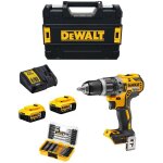 Perceuse  percussion dewalt dcd796p2t (2 x 5, 0 ah dcb115 tstak ii) jeu de 40 embouts de vissage