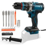 Perceuse � percussion sans fil sans balais 80 n. m compatible avec batterie makita 18 v, perceuse � percussion ...