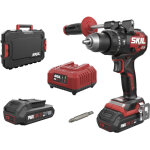 Perceuse � percussion sans fil skil 20v 3085 hc (2x2, 0 ah bo�tier)