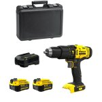 Stanley - perceuse � percussion fatmax sfmcd711m2k (2 x 4, 0 ah chargeur coffret)
