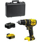 Stanley - perceuse � percussion fatmax sfmcd721m1k (1 x 4, 0 ah chargeur coffret)