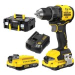 Perceuse visseuse 50nm - 18v - 24 r�glages de couple - sfmcd714d2t - qw stanley fatmax v20