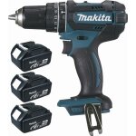 Perceuse visseuse � percussion 18 v li - ion 4 ah � 13 mm (3 batteries) makita 3 batteries, chargeur, ...