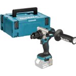 Perceuse visseuse a percussion 18v 141nm (solo) en coffret - makita dhp492zj