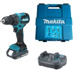 Perceuse visseuse percussion 18v 65nm 2x2. 0ah - makita dhp490wve