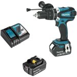 [jamais utilise] perceuse visseuse  percussion makita 18v li - ion (2x 5ah) lxt dhp458rt