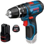 Perceuse - visseuse  percussion sans fil gsb 12v - 15 bosch / 1x batterie 2, 0 ah