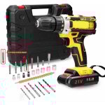 Perceuse visseuse sans fil 21v, brushless visseuse devisseuse avec 2 batteries , 25 accessoires, 2 vitesses, ...