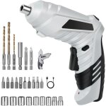 Perceuse visseuse sans fil 3. 6nm, visseuse devisseuse 1300mah 3. 6v + 26 accessoires, 2 sens rotation ...
