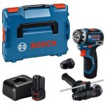 Perceuse - visseuse sans fil bosch professional - flexiclick gsr 12v - 32 fc - 2batteries gba 2. 0 ah, ...