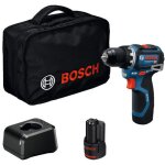 Perceuse - visseuse sans fil gsr 12v - 32 bosch, 2x 2. 0ah et chargeur dans une trousse  outils
