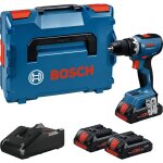 Perceuses - visseuses sans - fil  percussion - gsr 18v - 65 - bosch - avec 3 batteries procore18v 4. ...