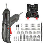 Perceuse visseuse sans fil, tournevis �lectrique 3. 6v avec 113 pcs accessoires rechargable, batterie ...