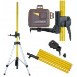 Perche tlescopique lamigo kr37 avec filetages 1 / 4  et 5 / 8  et chelle mtrique